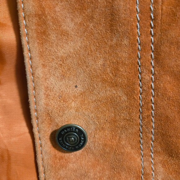 Danier Leather Suede Moto Jacket – Genuine Leather with Contrast Stitching - Picture 7 of 10